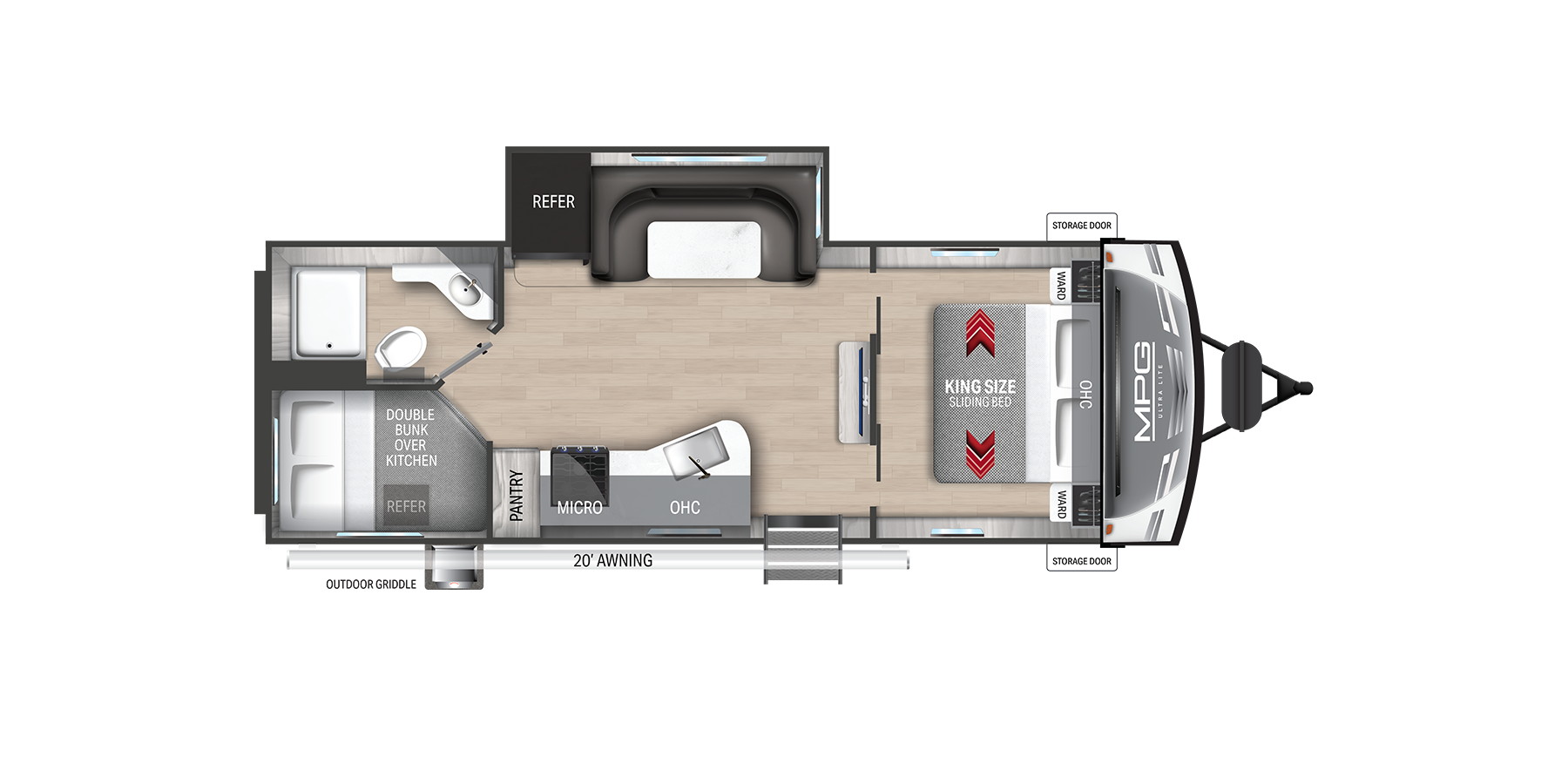 New 2025 Cruiser Rv MPG 2520 BH